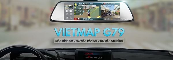Camera hành trình gương Vietmap G79