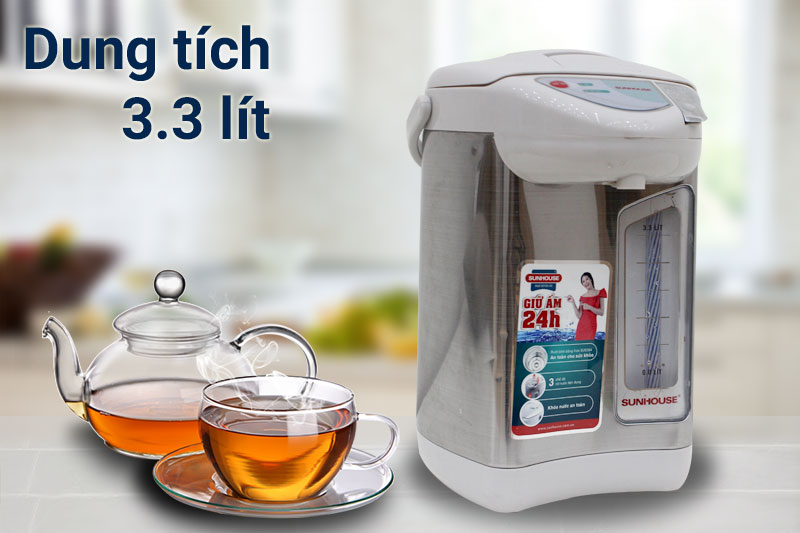 Bình thủy điện Sunhouse SHD1533 3,3 lít