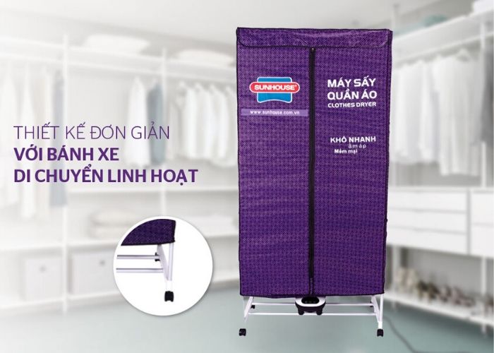 Thiết kế đơn giản, linh hoạt