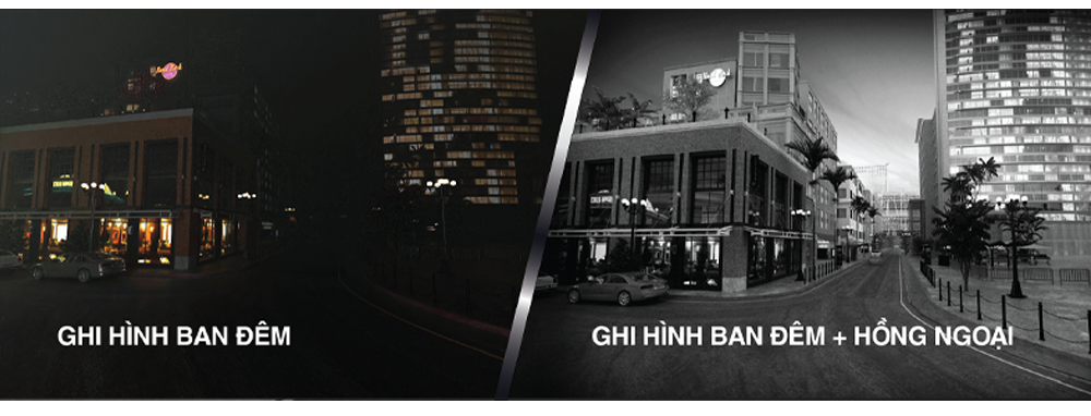Camera hành trình có hồng ngoại giúp ghi hình ban đêm tốt hơn