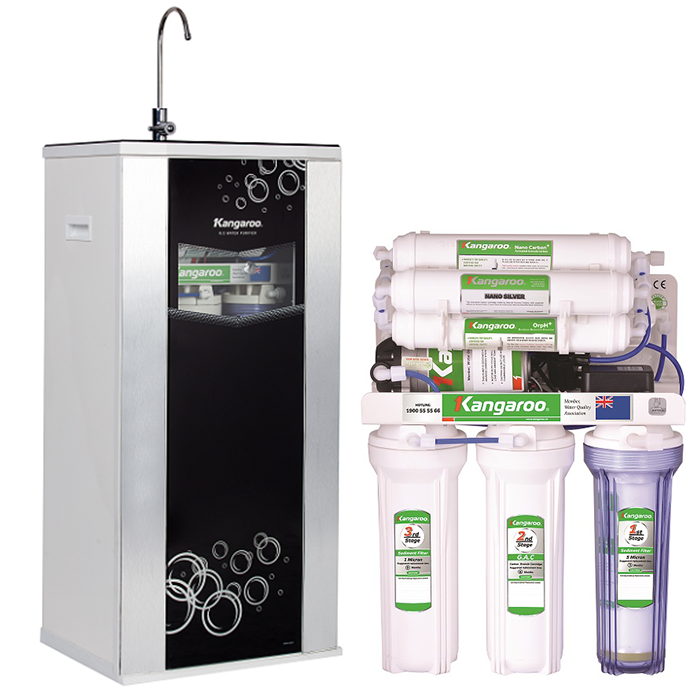 Máy lọc nước Kangaroo Hydrogen KG100HA chỉ có 9 lõi lọc