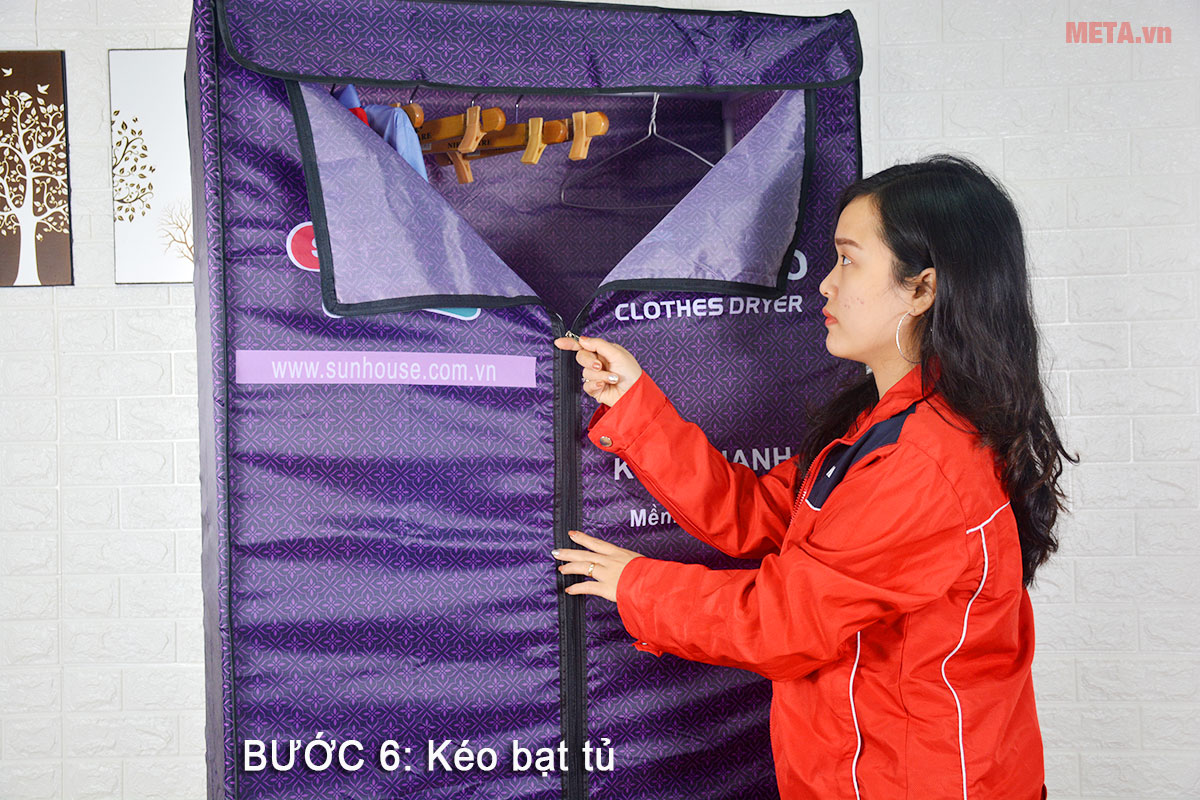 Kéo bạt tủ