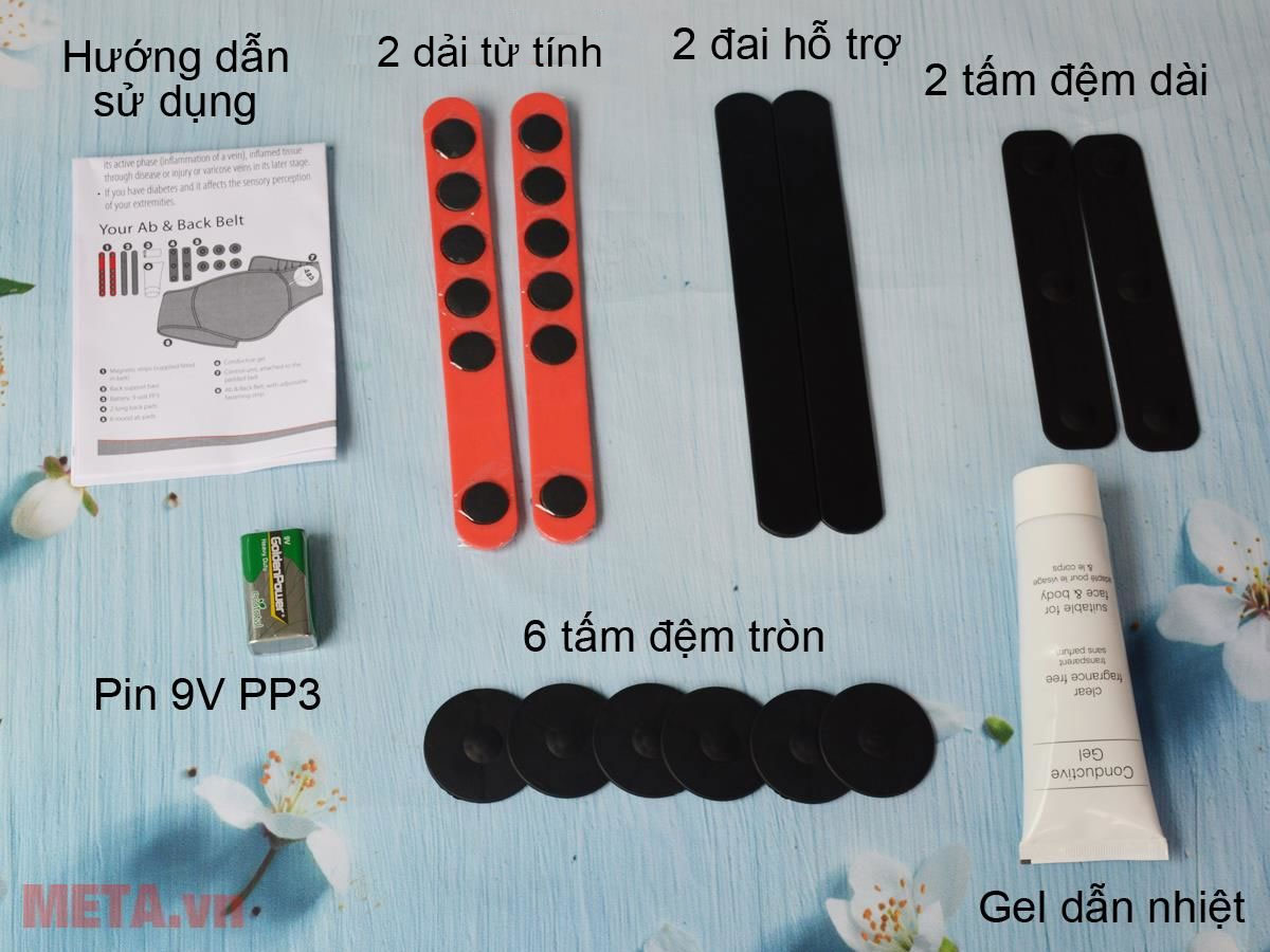 Máy sử dụng để giảm béo phần bụng và lưng Hướng dẫn sử dụng máy massage Bodi-Tek