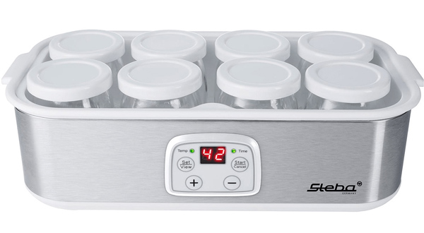 Máy làm sữa chua nhập khẩu Đức Steba JM3 đi kèm 8 cốc thủy tinh