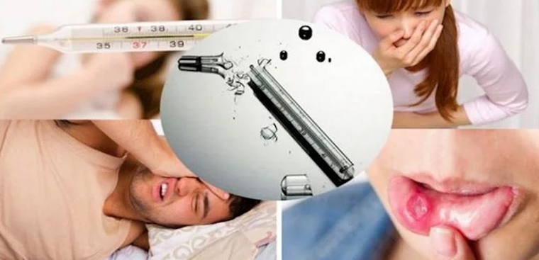 Triệu chứng khi bị ngộ độc thủy ngân