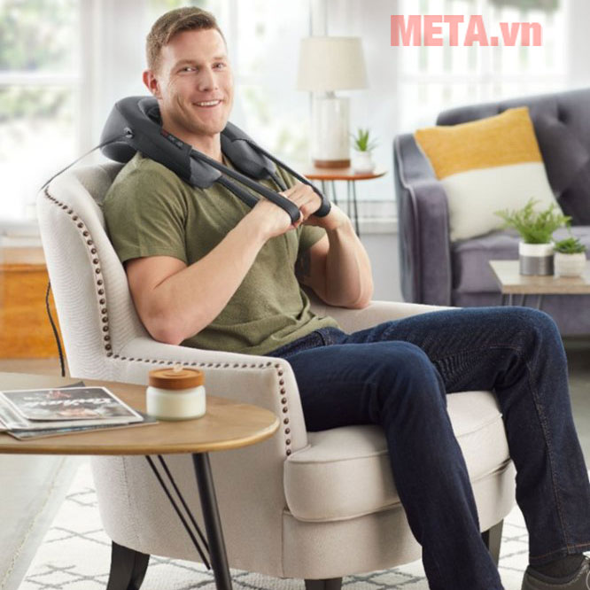 Đai massage cổ vai gáy hồng ngoại HoMedics NMS-377 giúp bạn có những trải nghiệm thú vị