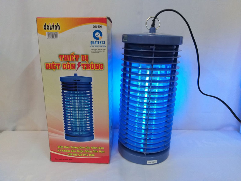 Cách dùng đèn diệt côn trùng Đại Sinh