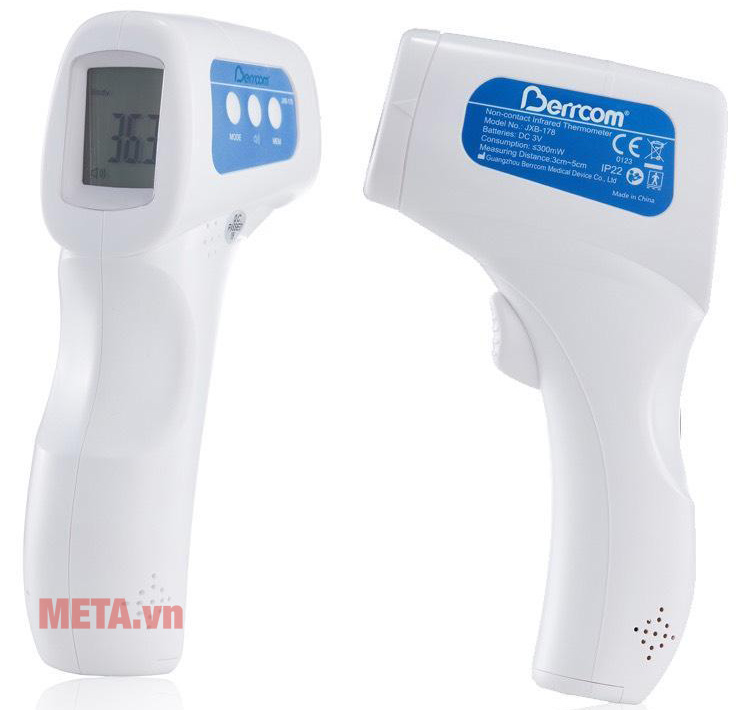 Nhiệt kế hồng ngoại đo trán Berrcom JXB178