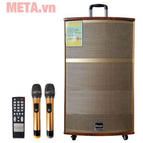 Loa kéo Oscar SR2-15 vỏ gỗ Bass 40 Loa kéo Oscar SR2-15 vỏ gỗ Bass 40