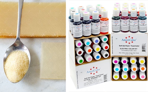 Cách làm nến thơm handmade bằng bột gelatin
