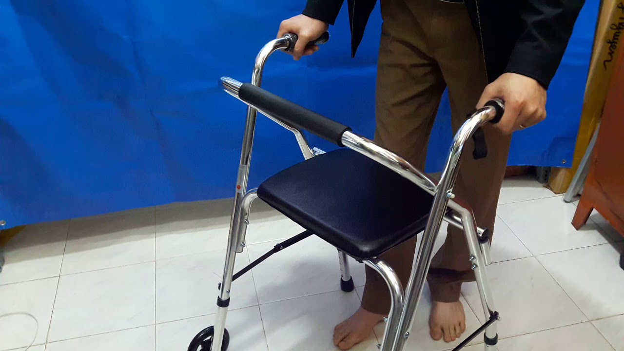 Khung tập đi dành cho người già, người bệnh tai biến sau hồi phục