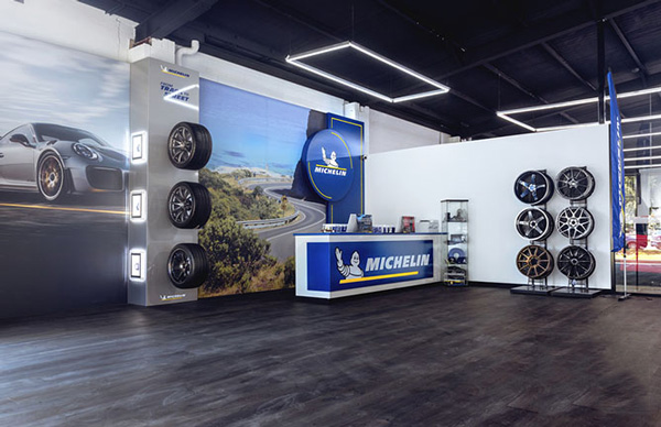 Một cửa hàng thuộc thương hiệu Michelin