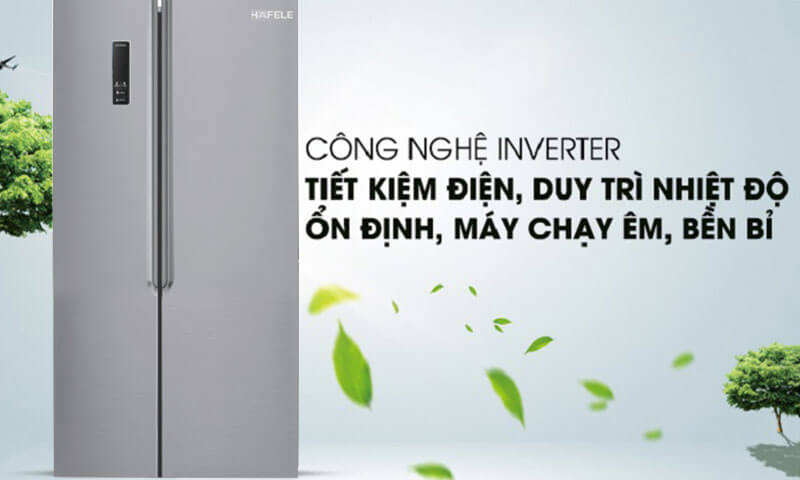 Công nghệ tiết kiệm điện Inverter của tủ lạnh Hafele