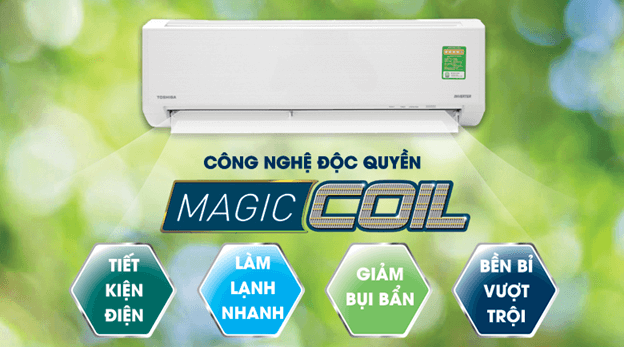Công nghệ chống bám bẩn Magic Coil