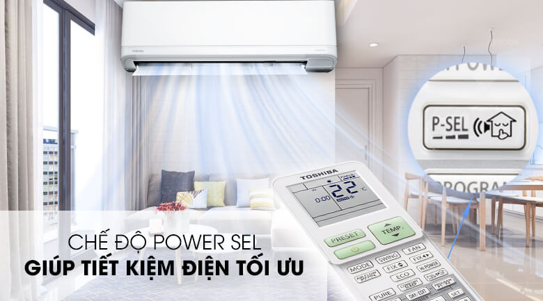 Chức năng tùy chọn công suất Power Selection