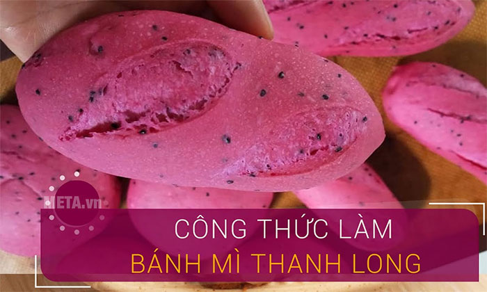 Cách làm bánh mì thanh long tại nhà giải cứu nông dân mùa dịch