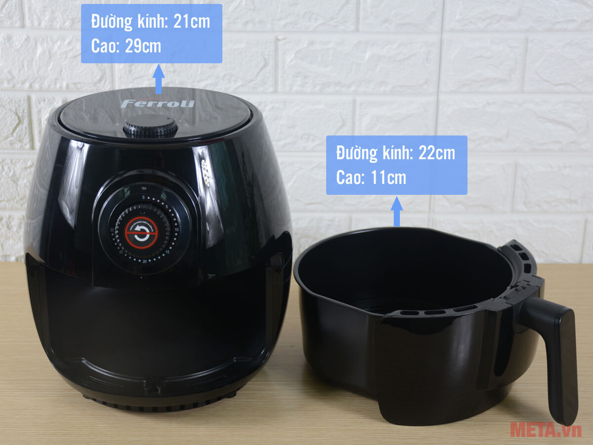 Nồi chiên không dầu Ferroli FAF4.0M