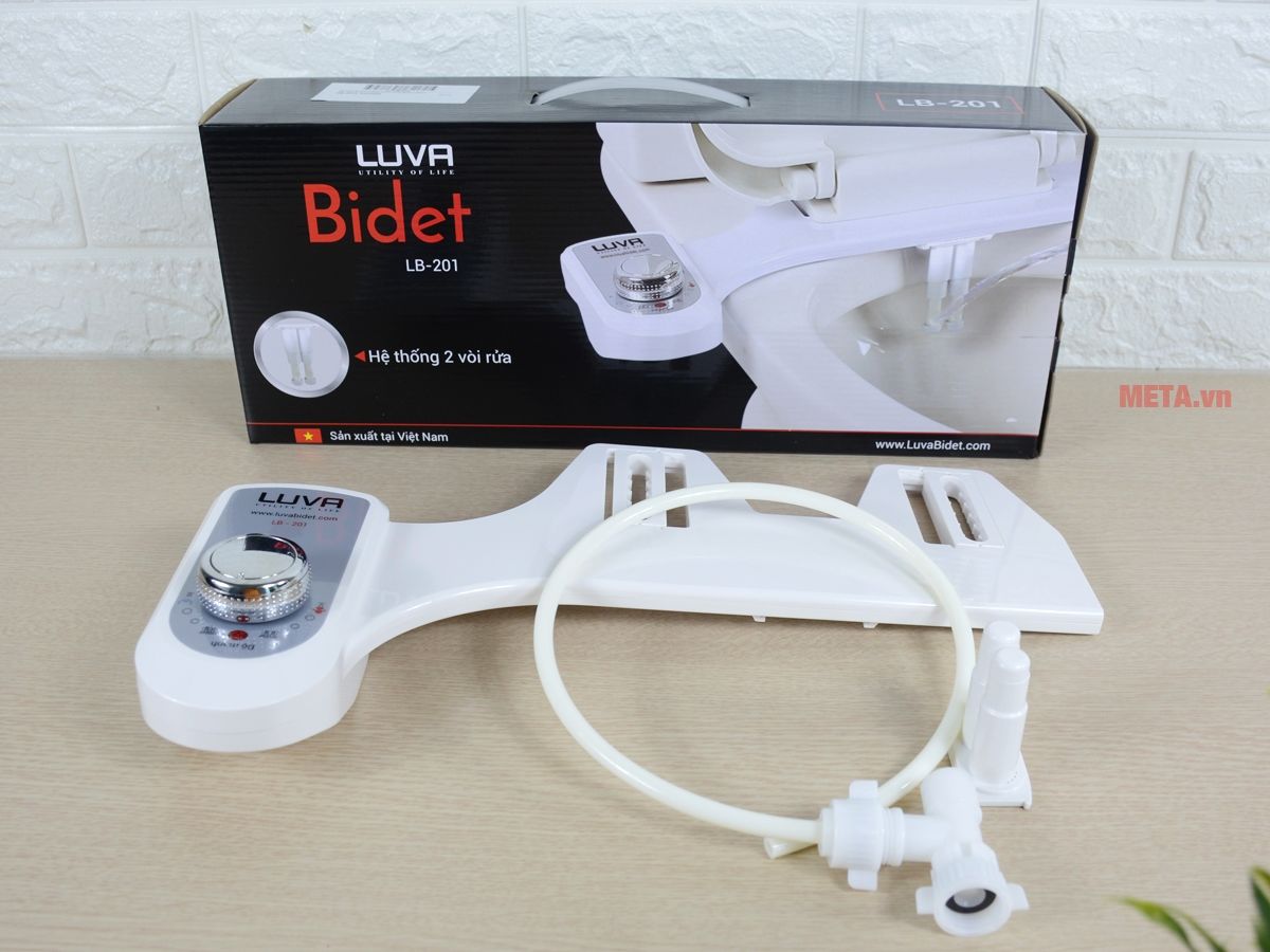 Vòi rửa vệ sinh thông minh Luva Bidet LB201