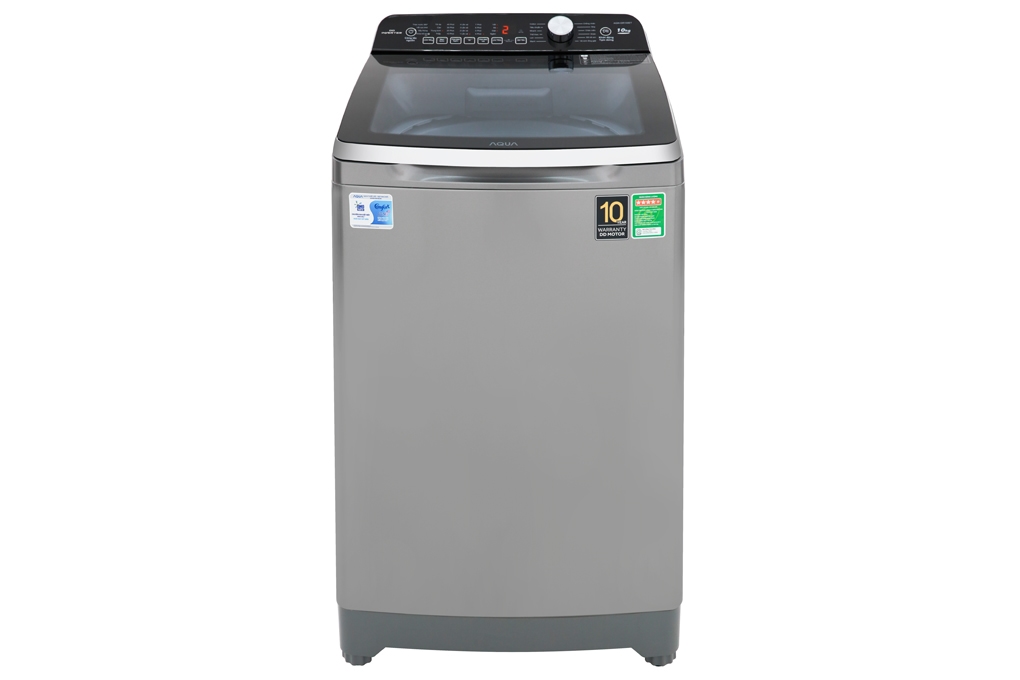 Máy giặt lồng đứng Aqua Inverter 10kg AQW-DR100ET(S)