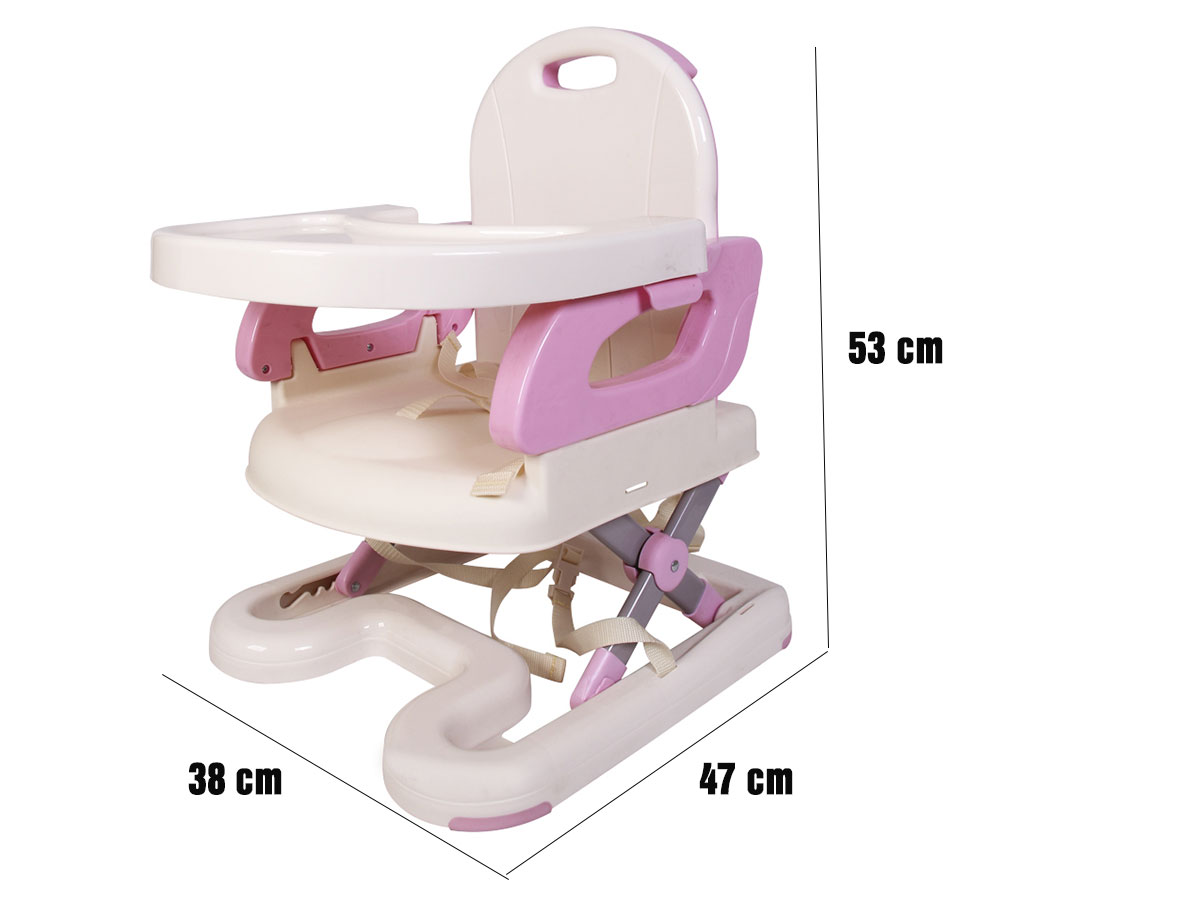 Ghế ăn Mastela màu hồng 07112