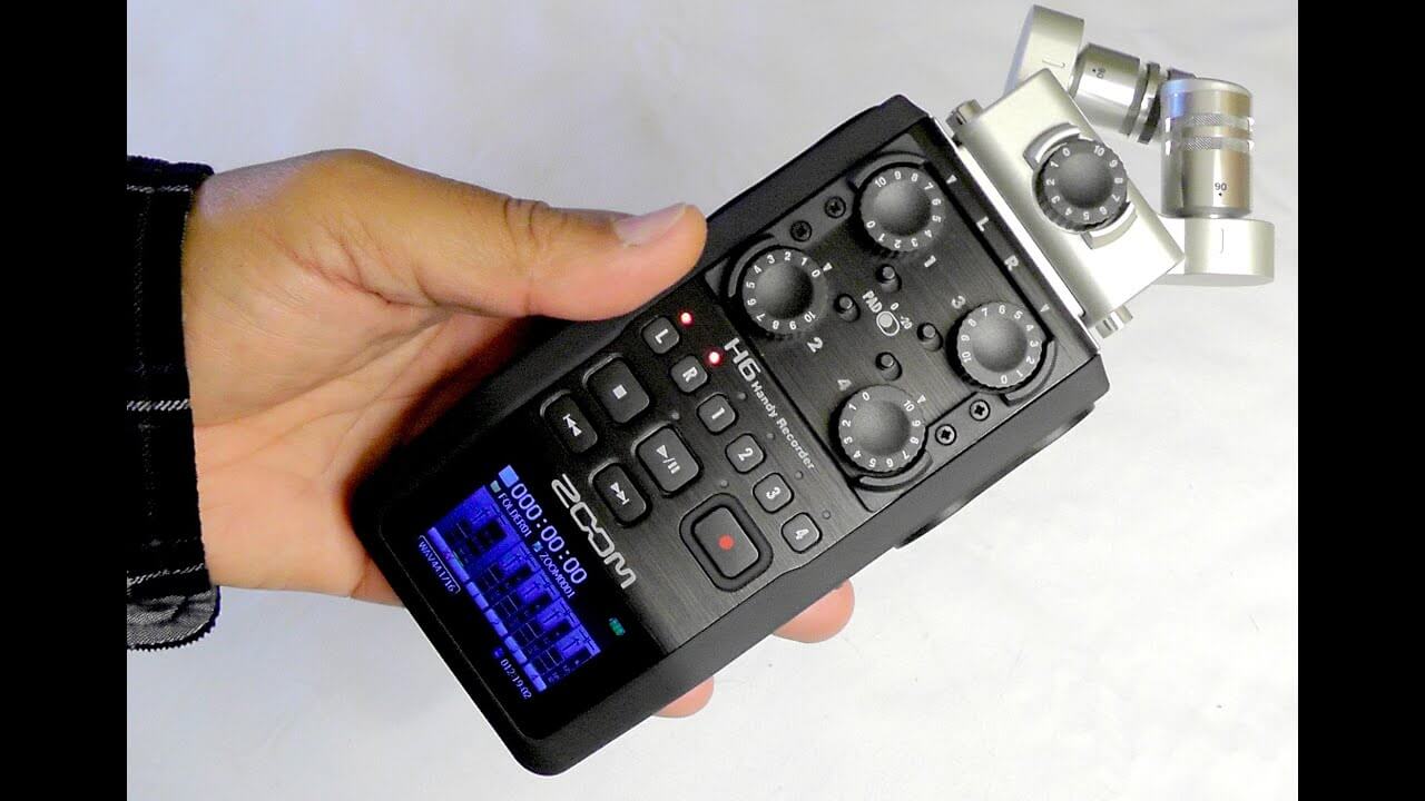 Máy ghi âm chuyên nghiệp Zoom H6
