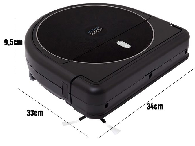 Robot hút bụi Legee 688 được thiết kế theo kiểu chữ D thay vì hình tròn