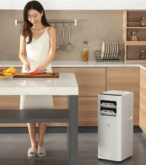 Có thể đặt máy lạnh di động Xiaomi ở bất kỳ vị trí nào trong nhà