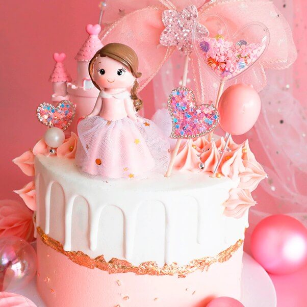 Gợi ý 20 mẫu bánh sinh nhật đẹp cho bé gái 1 - 10 tuổi 