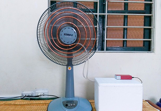 Thành quả cuối cùng của công đoạn chế tạo quạt điều hòa