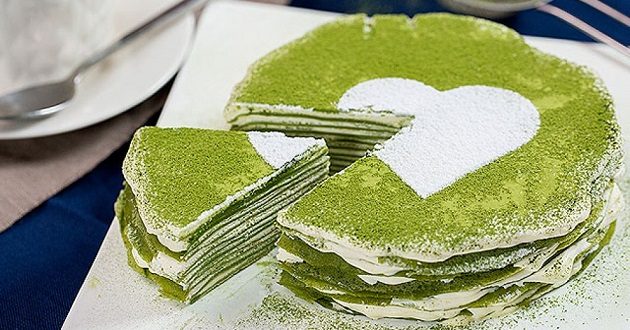 TX(3) bánh kem matcha trà xanh