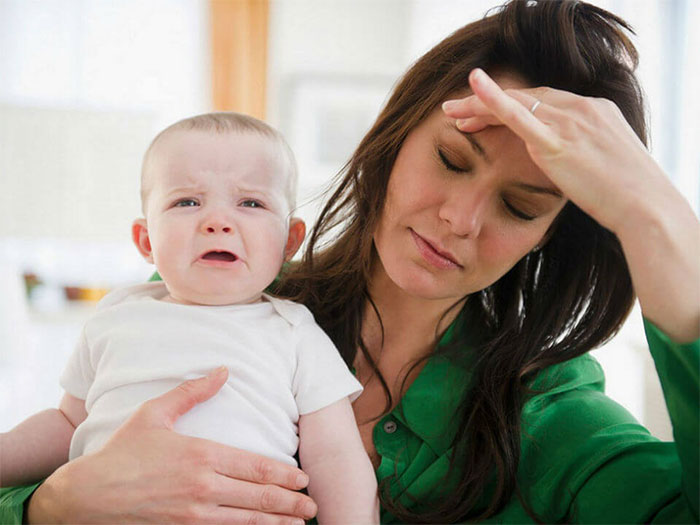 Mẹ quá áp lực, stress