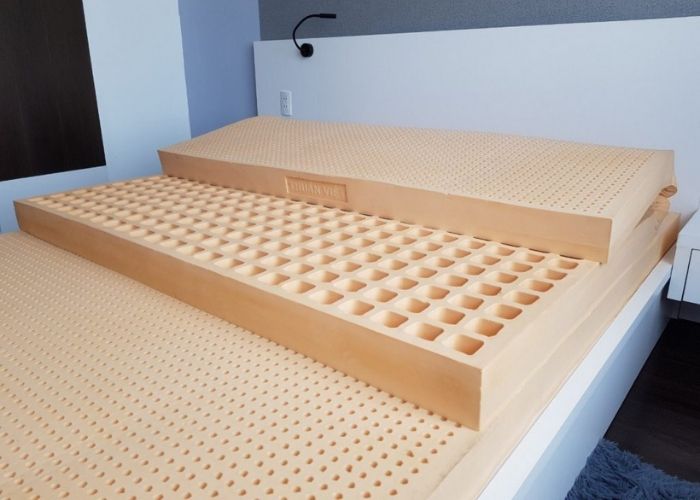 Nệm cao su có nhiều ưu thế hơn hẳn so với những loại đệm thông thường khác