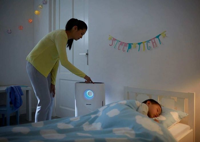Nên chọn những loại máy lọc không khí phòng ngủ có nhiều chế độ, độ ồn thấp để không làm ảnh hưởng giấc ngủ