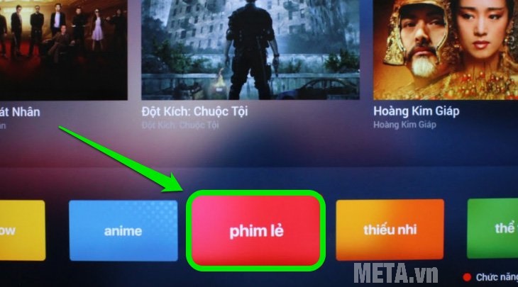 cách sử dụng ứng dụng FPT play để xem phim, truyền hình trên tivi Sony