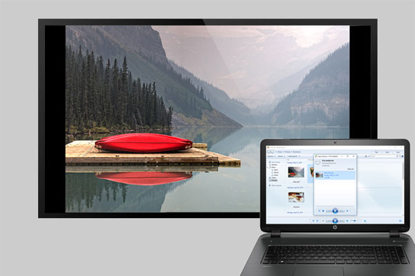 Chiếu màn hình laptop để xem phim trên tivi