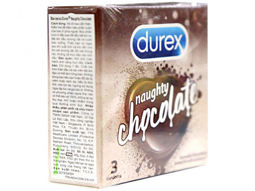 Bao cao su hương socola Durex Naughty Chocolate
