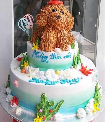 Bánh sinh nhật cho bé gái dễ thương 1 2 tuổi | VFO.VN