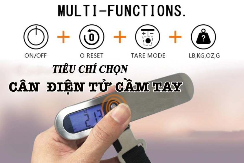 Tiêu chí lựa chọn cho Cân hành lý