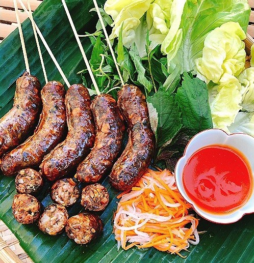 Dồi sụn nướng