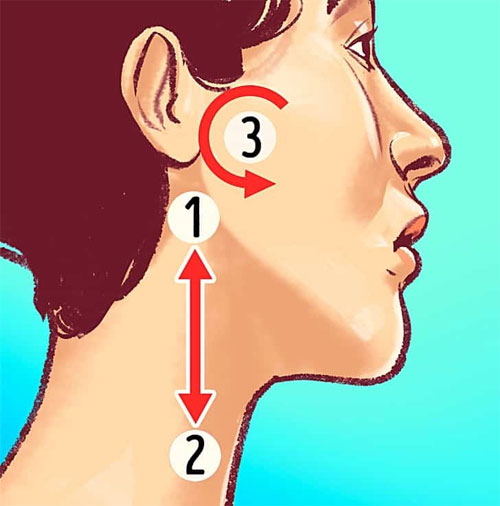 Hạ huyết áp bằng massage tai cổ
