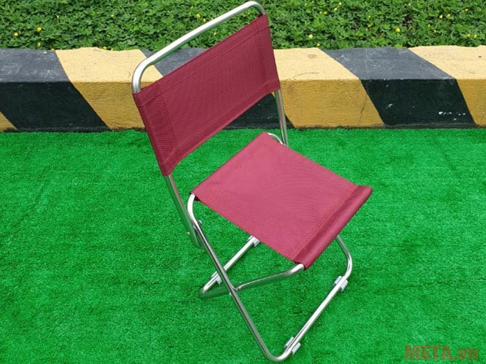 Ghế xếp Inox có lưng tựa Thanh Long GXI-L03)