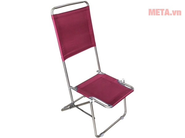 Ghế xếp inox có lưng tựa Thanh Long GXI-L02 