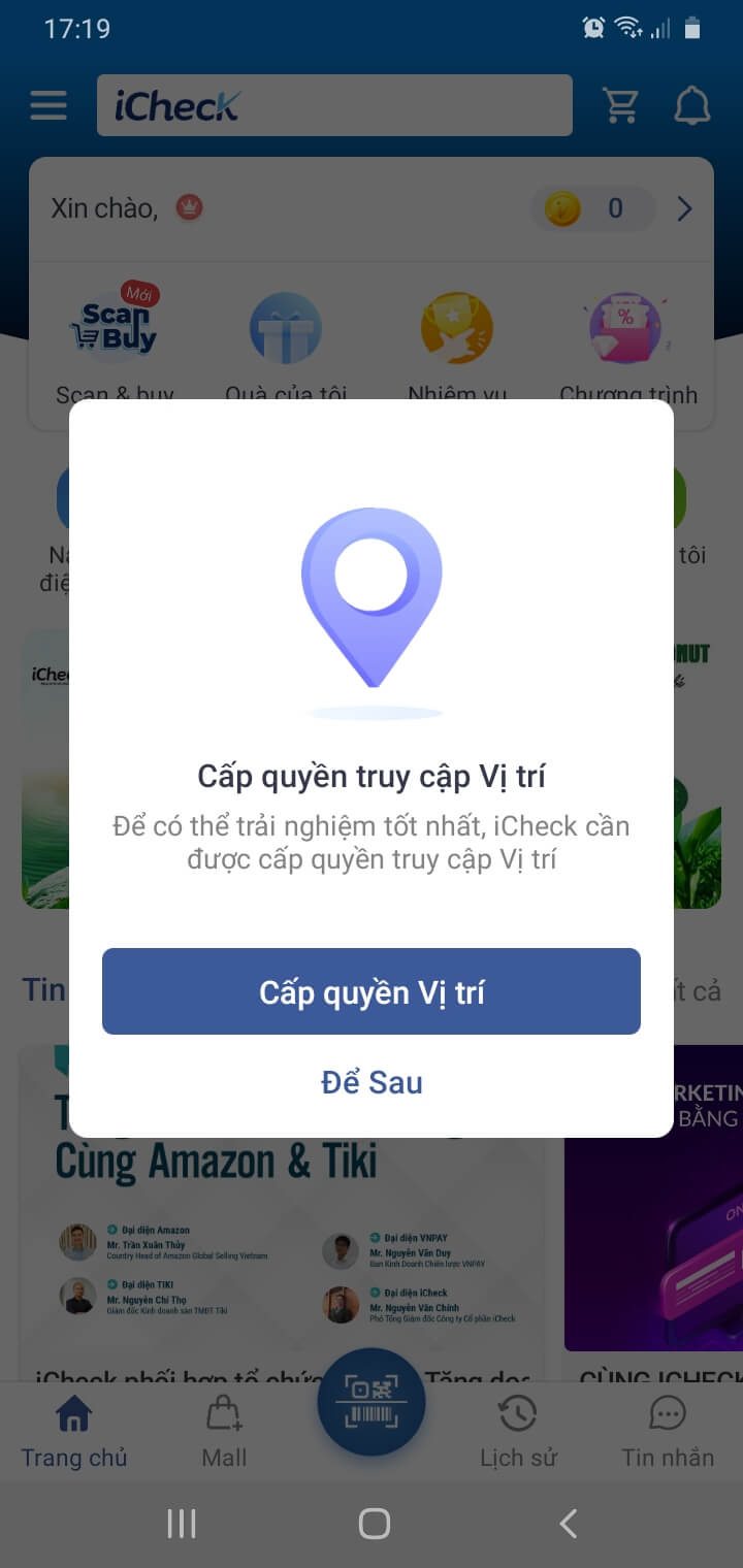 Cài đặt phần mềm, ứng dụng quét mã QR code