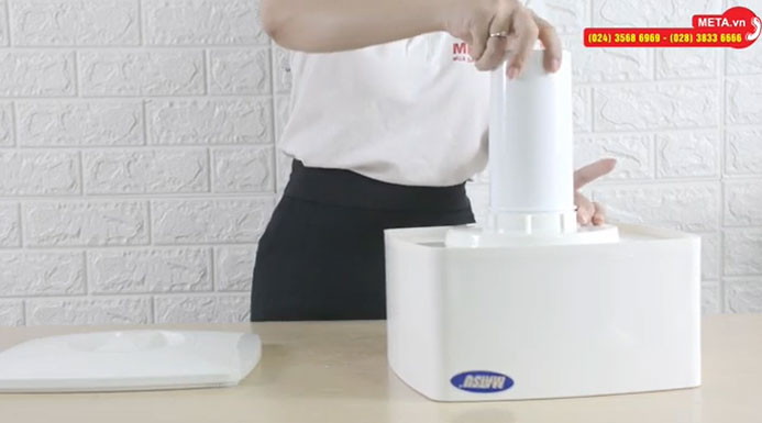 Lắp đầu lọc than hoạt tính