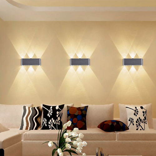 Top 50 đèn LED gắn tường phòng khách đẹp nhất