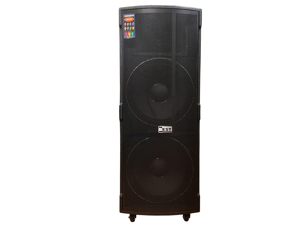 Loa kéo di động 2 bass công suất lớn Best 8100 Loa kéo di động 2 bass công suất lớn Best 8100