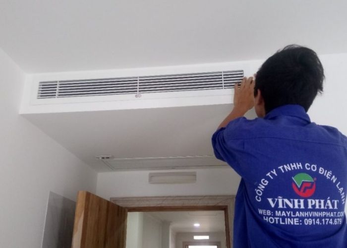 Máy lạnh giấu trần nối ống gió là gì?