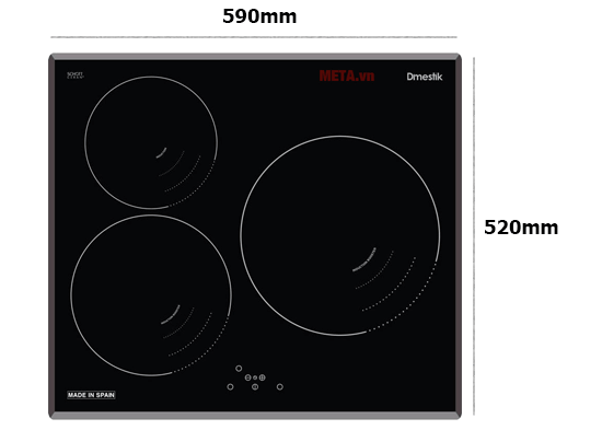 Bếp từ D’MESTIK ES603 DKI Bếp từ D’MESTIK ES603 DKI