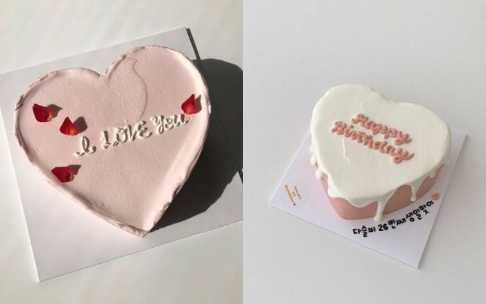Mẫu bánh kem hình trái tim cho mùa valentine 14-2 đẹp dễ thương | Bánh Kem  Ngộ Nghĩnh