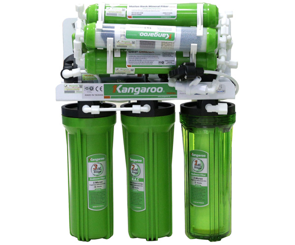 Hình ảnh máy lọc nước Kangaroo cùng các lõi lọc